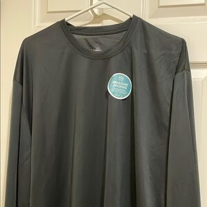 NWT Galaxy XXL Men's Black Moisture-Wicking Shirt